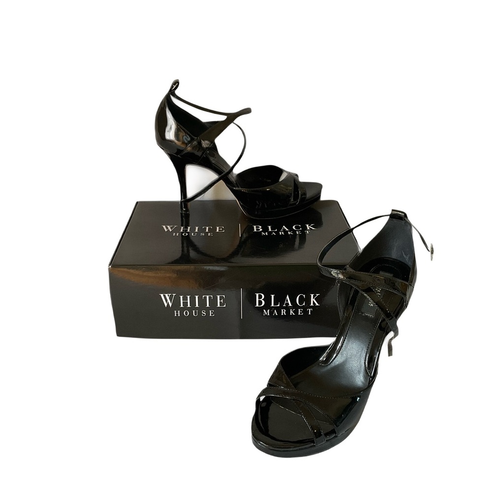 White House Black Market Black Heels Elegant Design